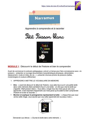 Albums exploités façon Narramus - La classe de Madame Kitine